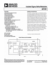 DataSheet AD7401 pdf